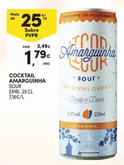 Continente Amarguinha sour promoção