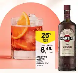 Continente Aperitivo martini rosso promoção