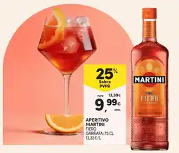 Continente Aperitivo martini fiero promoção