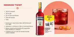 Continente Aperitivo Campari Bitter promoção