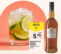 Continente MoscateL do Douro Favaito promoção