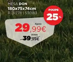 Espaço Casa mesa don promoção
