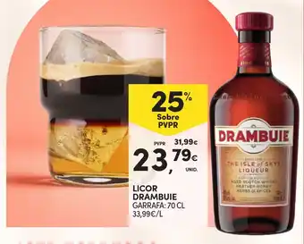 Continente Licor drambuie promoção