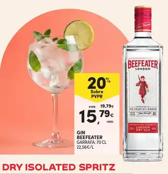 Continente Gin beefeater promoção