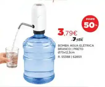 Bomba água elétrica branco | preto