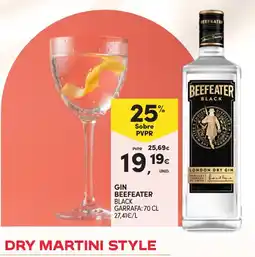 Continente Gin beefeater black promoção