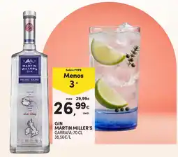 Continente gin martin miller's promoção