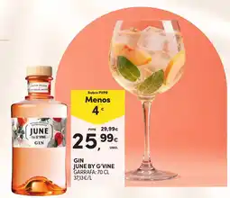 Continente Gin june by g'vine promoção