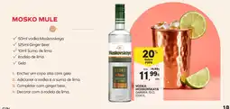 Continente Vodka moskovskaya promoção