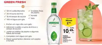 Continente Vodka morosha spring promoção