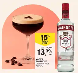 Continente vodka smirnoff promoção