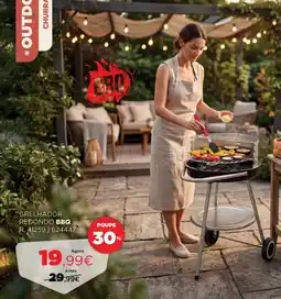 Espaço Casa Grelhador redondo bbq promoção