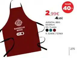 Espaço Casa Avental bbq promoção