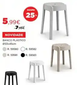 Espaço Casa Banco plástico promoção