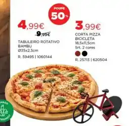 Espaço Casa tabuleiro rotativo bambu promoção