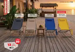 Espaço Casa Cadeira de praia tyne promoção