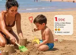 Espaço Casa Conj. 2 pás praia promoção