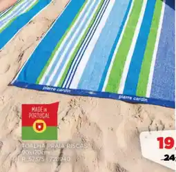 Espaço Casa toalha praia riscas pierre cardin promoção