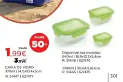 Espaço Casa Caixa de vidro promoção