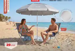 Espaço Casa Chapéu de sol breeze grey promoção