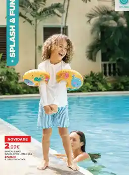 Espaço Casa Bracadeiras insufláveis little sea promoção