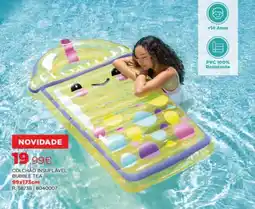 Espaço Casa Colchão insuflável bubble tea promoção