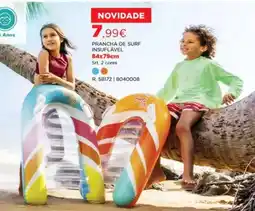 Espaço Casa Prancha de surf insuflável promoção