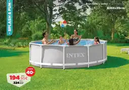 Espaço Casa Piscina prism frame c/ bomba intex promoção