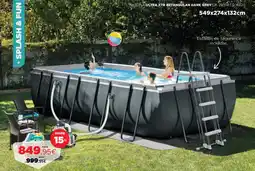 Espaço Casa Piscina ultra xtr retangular dark grey promoção