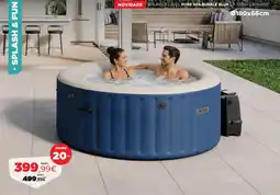 Espaço Casa spa insuflável pure spa bubble blue intex promoção