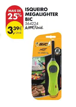 Pingo Doce Isqueiro megalighter bic promoção