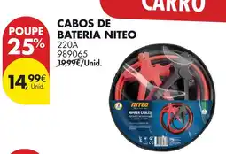 Pingo Doce Cabos de bateria niteo promoção