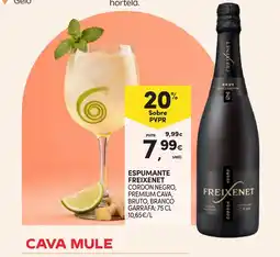 Continente Espumante freixenet promoção