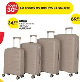 Pingo Doce Em todos os troleys k4 smukee 60cm promoção