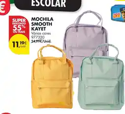 Pingo Doce Mochila smooth kayet promoção