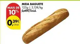 Pingo Doce Meia baguette promoção