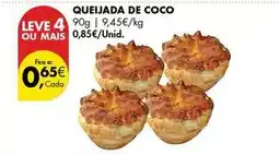 Pingo Doce Queijada de coco promoção
