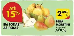 Pingo Doce A+ - pera moretini promoção