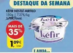Pingo Doce Kéfir mirtilo promoção