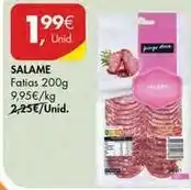 Pingo Doce Salame promoção
