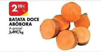 Pingo Doce A+ - batata doce abóbora promoção