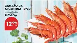 Pingo Doce Gambão da argentina 10/20 promoção