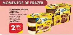 Pingo Doce As - sobremesa mousse a eleteira promoção
