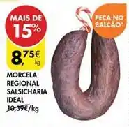 Pingo Doce Morcela regional salsicharia ideal promoção