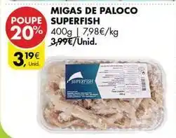 Pingo Doce Migas de paloco promoção