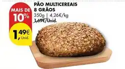 Pingo Doce Pão multicereais promoção