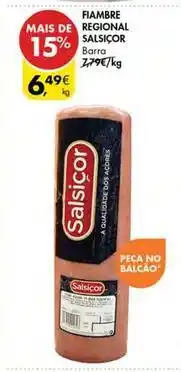 Pingo Doce A+ - fiambre regional promoção
