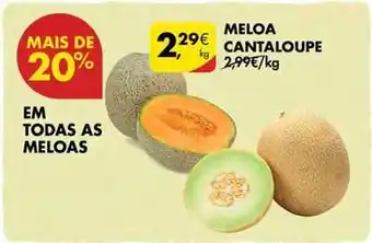 Pingo Doce As - meloa cantaloupe promoção