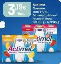 Intermarché Danone - actimel tutti-frutti promoção