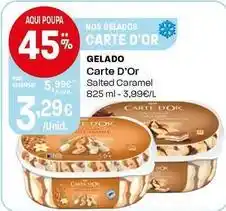 Intermarché Carte d'or - gelado promoção